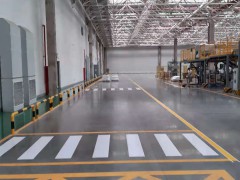 南京達尊廠區道路劃線